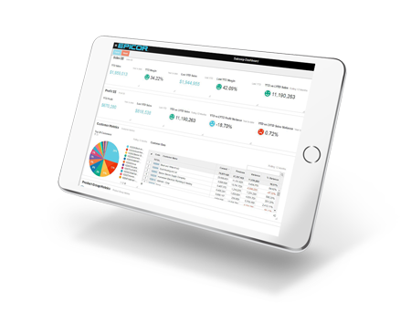 screenshot of Epicor Prophet 21